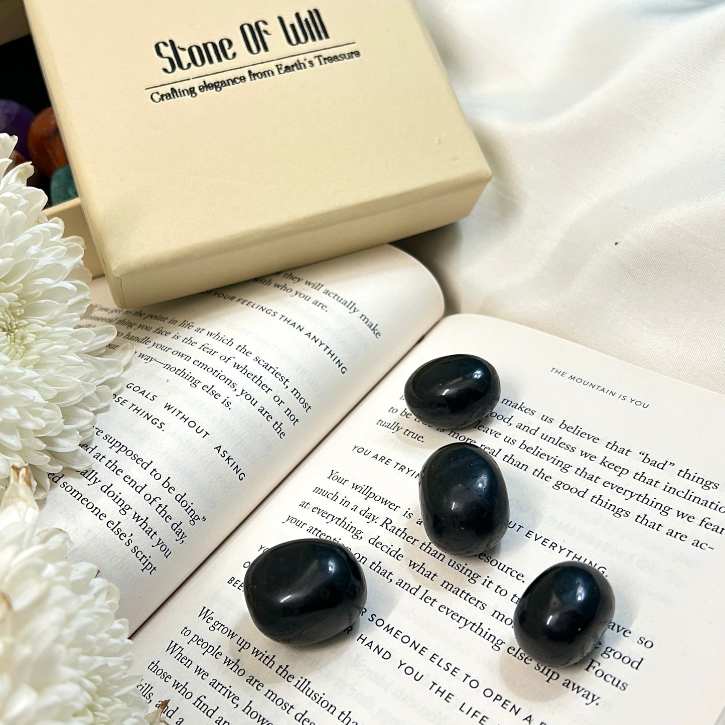 Black Tourmaline Tumble