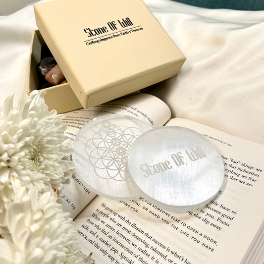 Selenite Charging Plate