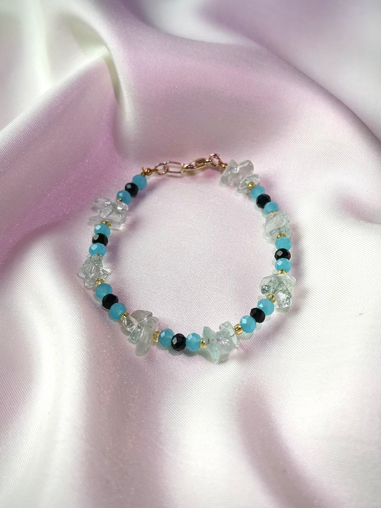 Blue Topaz Chip Bracelet