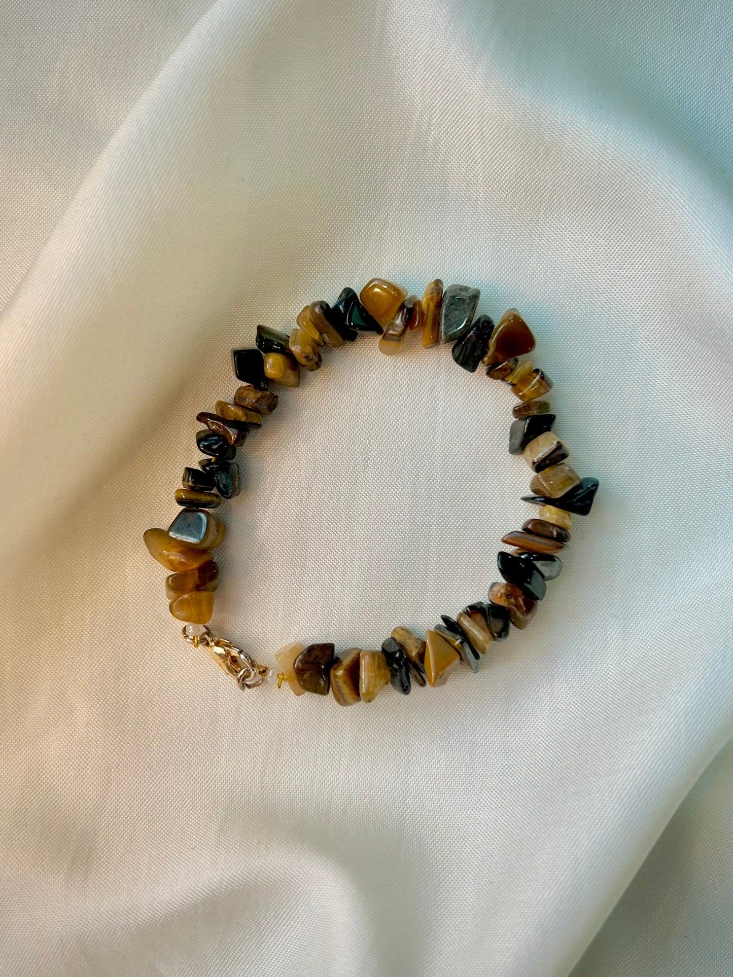 Tiger Eye Chip Bracelet