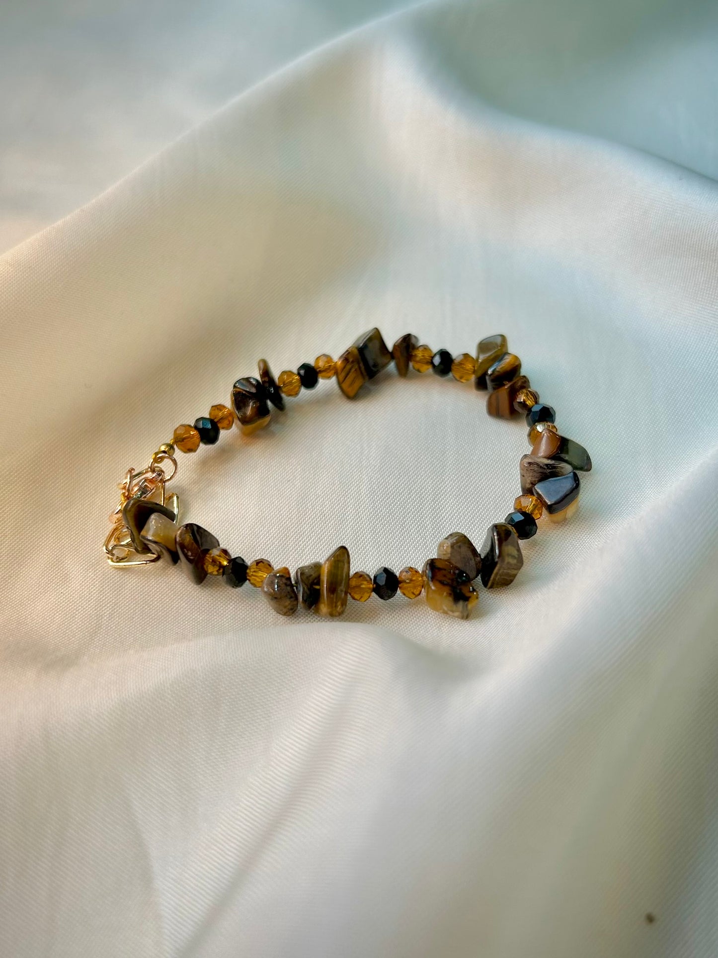Tiger Eye Chip Bracelet