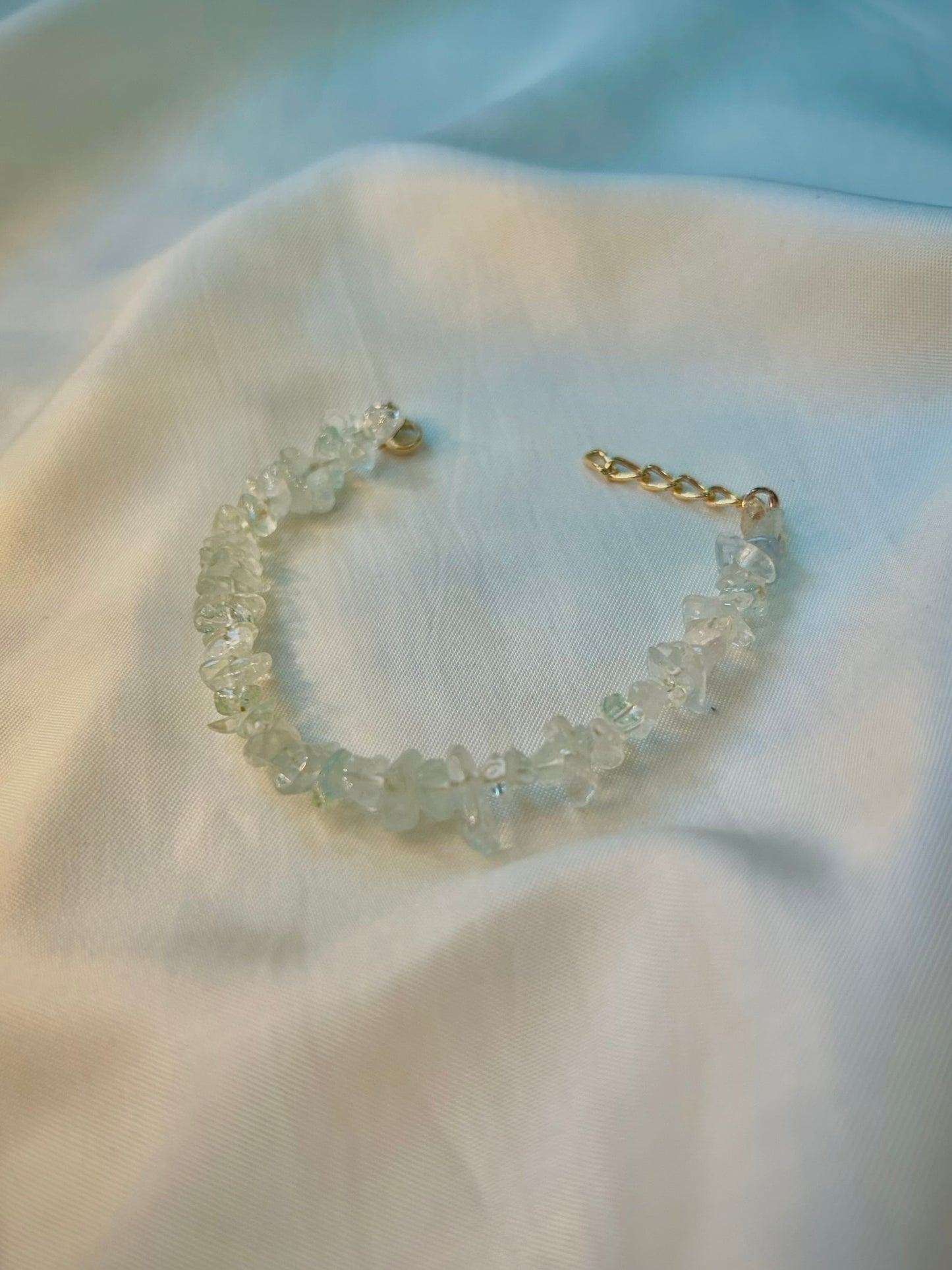 Blue Topaz Chip Bracelet