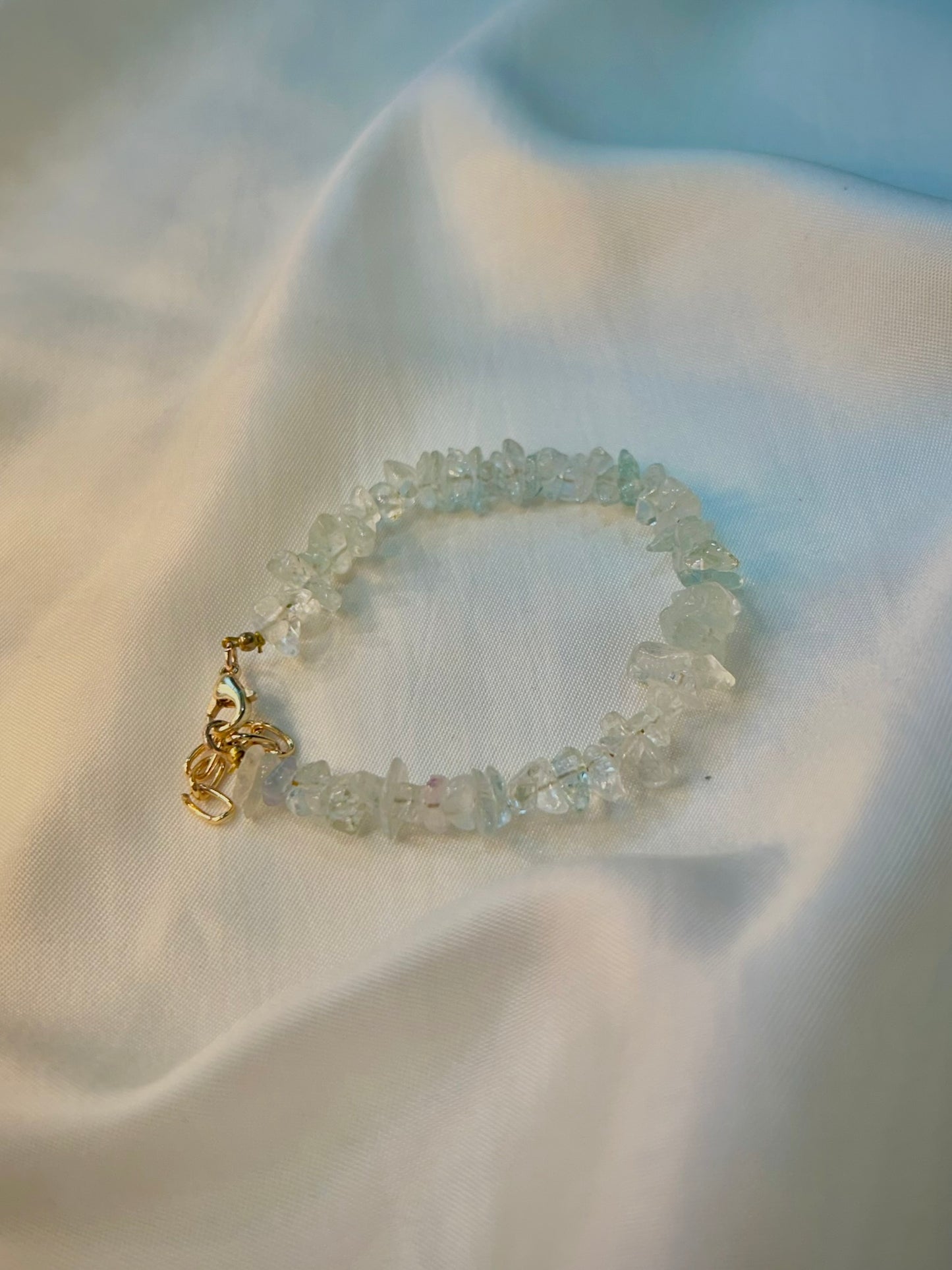 Blue Topaz Chip Bracelet