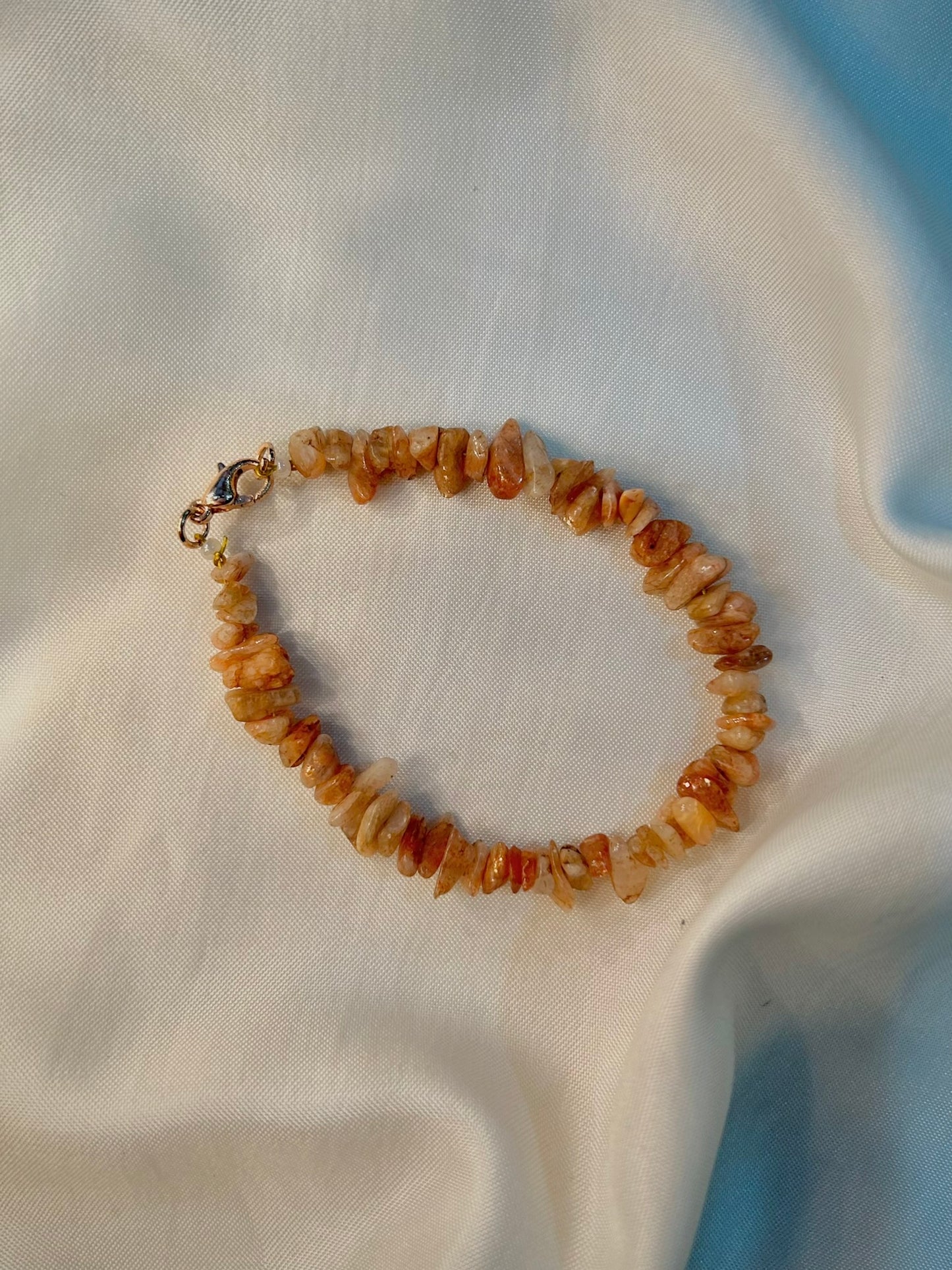 Sun Stone Chip Bracelet