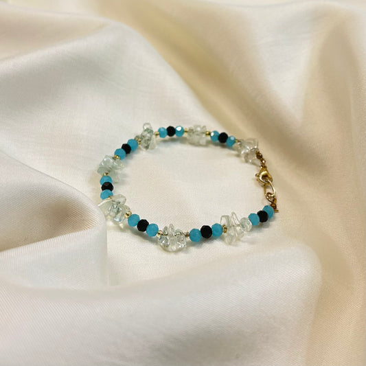 Blue Topaz Chip Bracelet