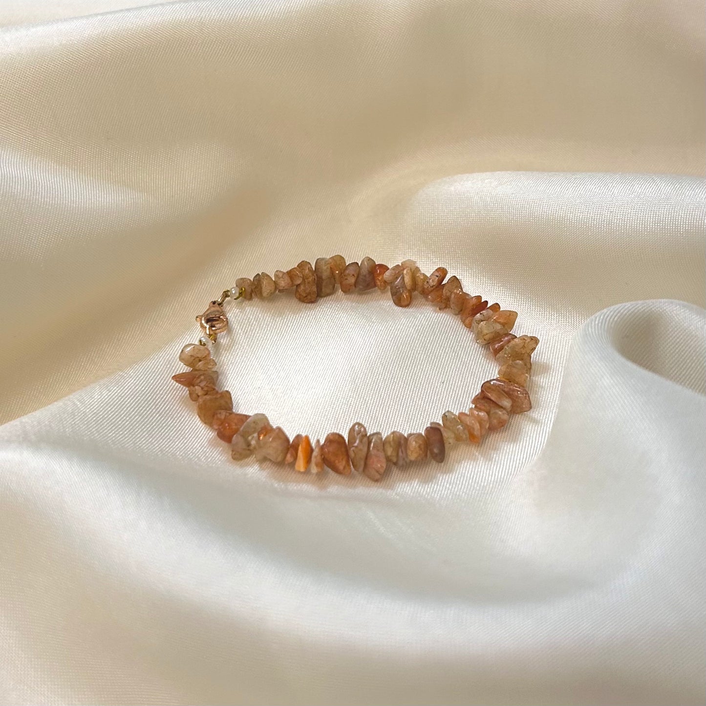 Sun Stone Chip Bracelet