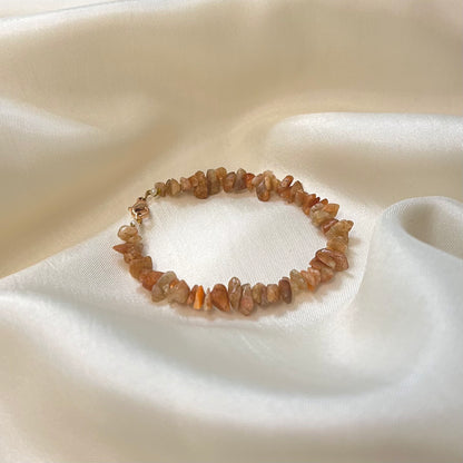Sun Stone Chip Bracelet