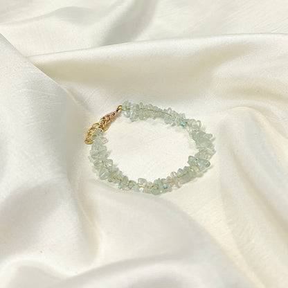 Blue Topaz Chip Bracelet
