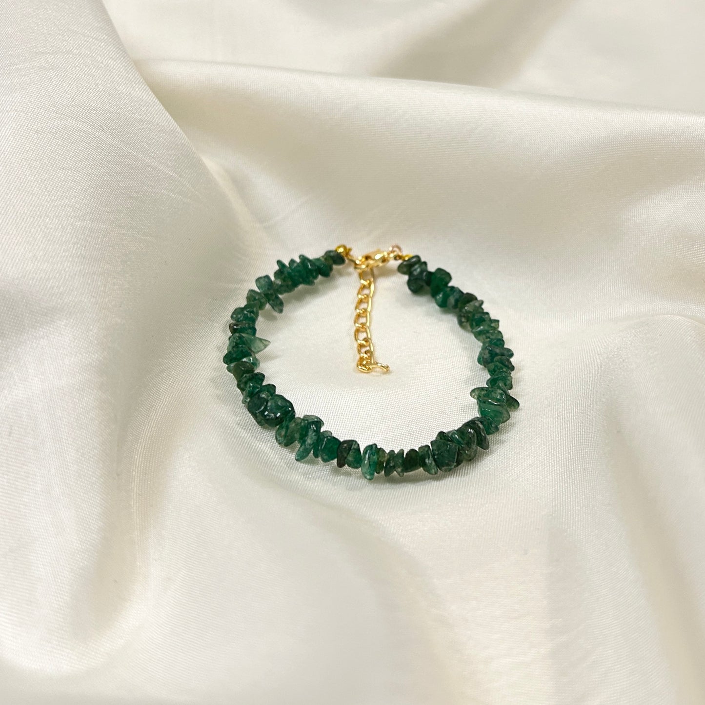 Jade Chip Bracelet