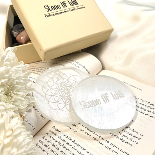 Selenite Charging Plate