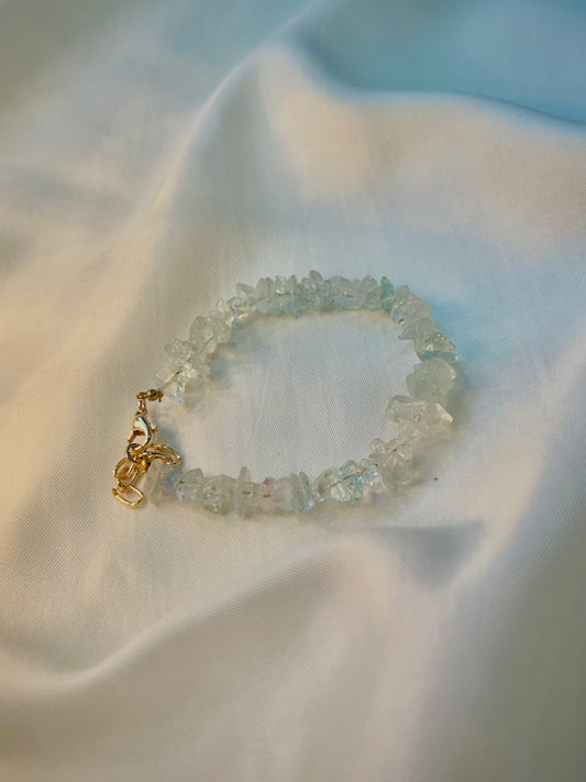 Blue Topaz Chip Bracelet