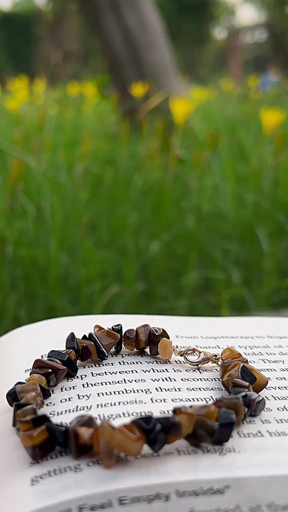 Tiger Eye Chip Bracelet