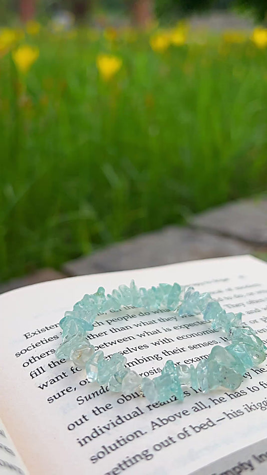 Blue Topaz Chip Bracelet
