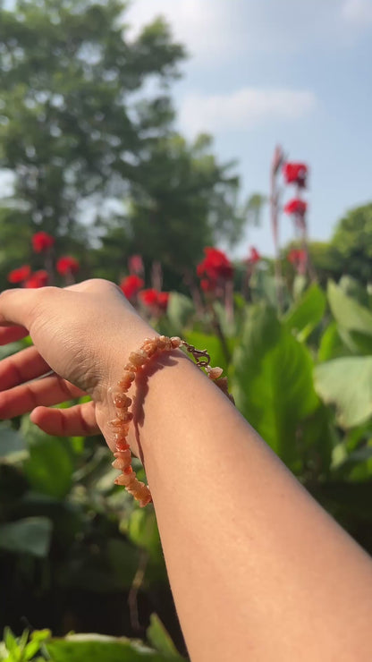 Sun Stone Chip Bracelet